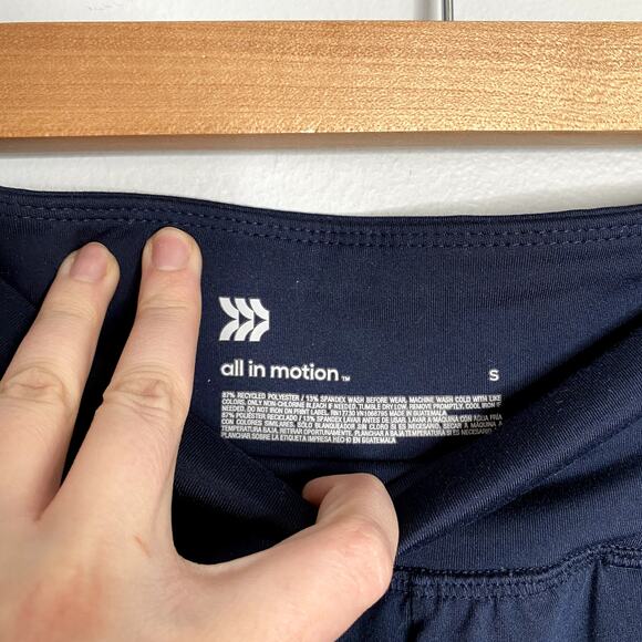 Dark Blue Tapered Joggers LAST CALL - Picture 4 of 7